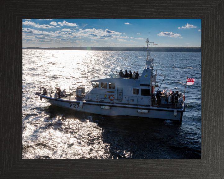 HMS Pursuer P273 Archer Class P2000 Patrol Vessel October 2025 At Sea Photo Print - Posters, Prints, & Visual Artwork - by Hampshire Prints (image 3 of 9)