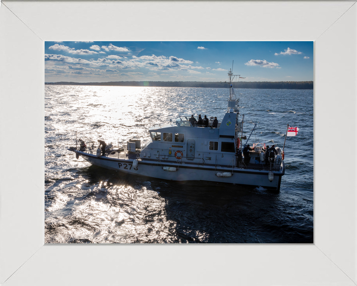 HMS Pursuer P273 Archer Class P2000 Patrol Vessel October 2025 At Sea Photo Print - Posters, Prints, & Visual Artwork - by Hampshire Prints (image 5 of 9)