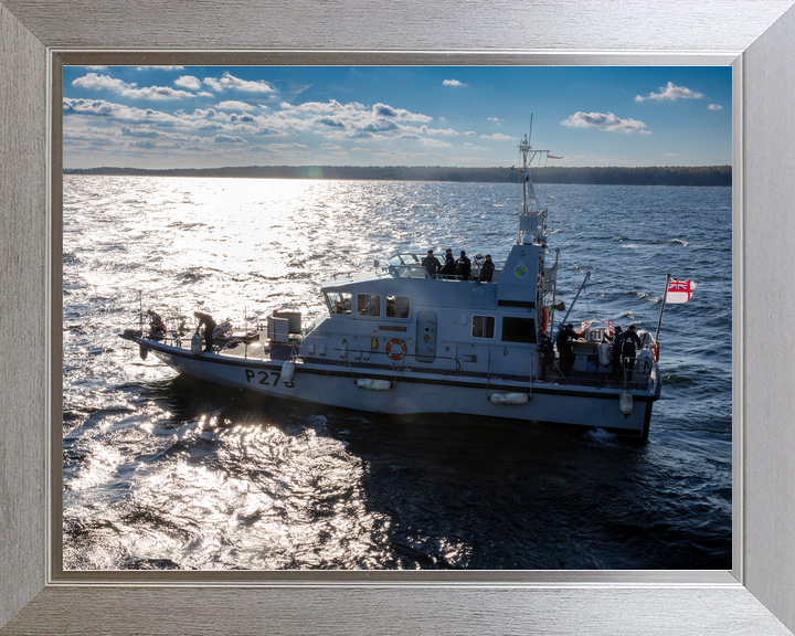 HMS Pursuer P273 Archer Class P2000 Patrol Vessel October 2025 At Sea Photo Print - Posters, Prints, & Visual Artwork - by Hampshire Prints (image 7 of 9)