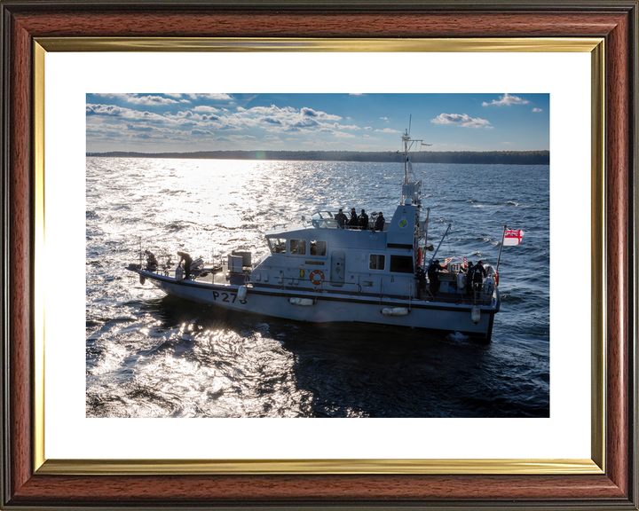 HMS Pursuer P273 Archer Class P2000 Patrol Vessel October 2025 At Sea Photo Print - Posters, Prints, & Visual Artwork - by Hampshire Prints (image 8 of 9)