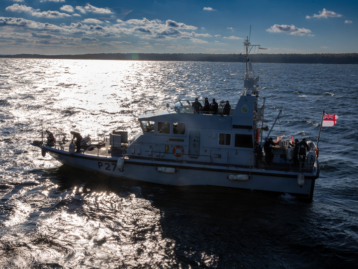 HMS Pursuer (P273) Photo Print - At Sea 2025 - Royal Navy Archer Class P2000 Patrol Vessel Hampshire Prints 6 x 4 No Frame No