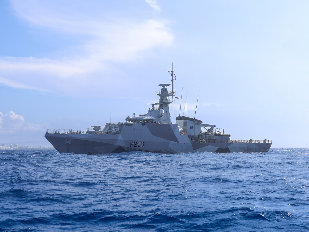 HMS Medway (P223) Photo Print - Puerto Rico 2025 - Royal Navy River Class Patrol Vessel Hampshire Prints 6 x 4 No Frame No