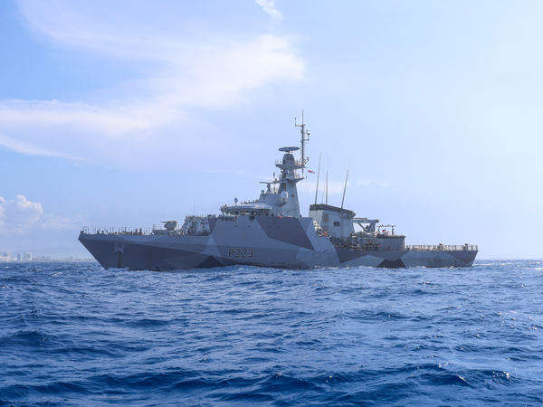 HMS Medway P223 River Class Patrol Vessel October 2025 Puerto Rico