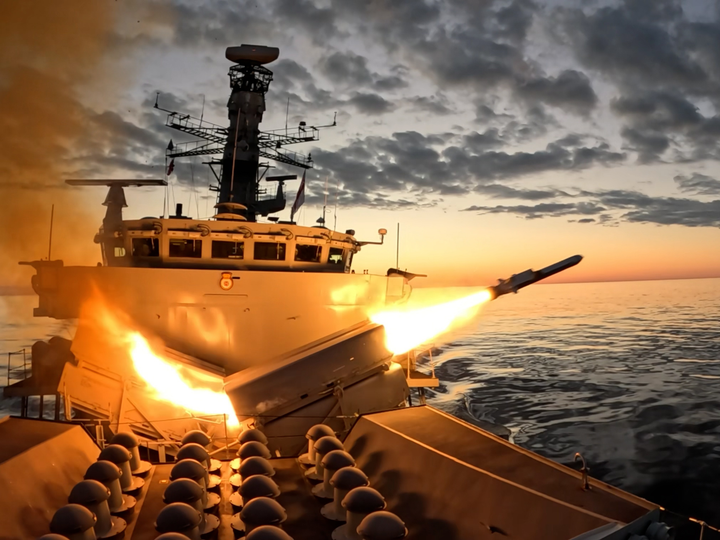 HMS Somerset (F82) Photo Print - Firing NSM 2025 - Royal Navy Type 23 Frigate Hampshire Prints 6 x 4 No Frame No