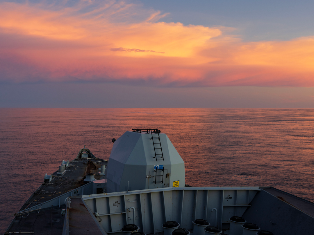 HMS Richmond (F239) Photo Print - At sunset 2025 - Royal Navy Type 23 Frigate Hampshire Prints 6 x 4 No Frame No