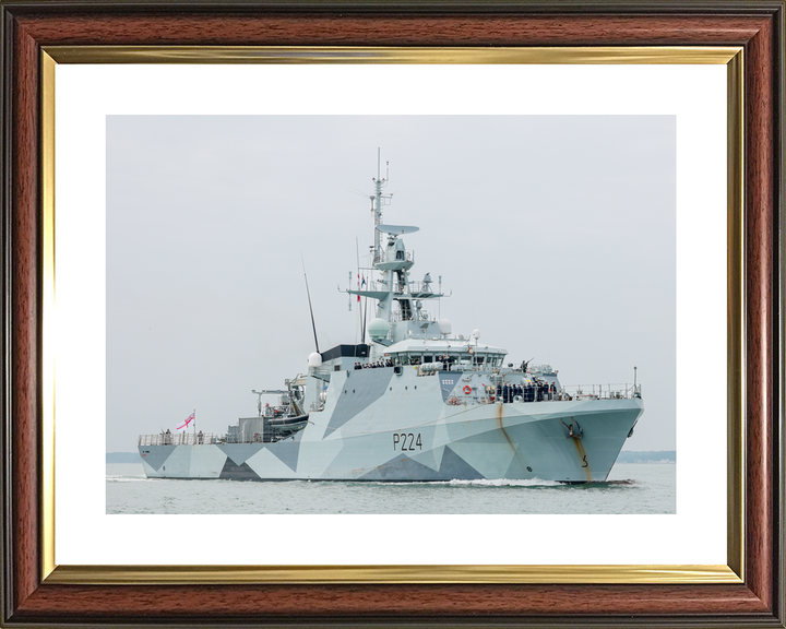 HMS Trent P224 River Class Patrol Vessel July 2025 Photo Print - Posters, Prints, & Visual Artwork - by Hampshire Prints (image 8 of 9)