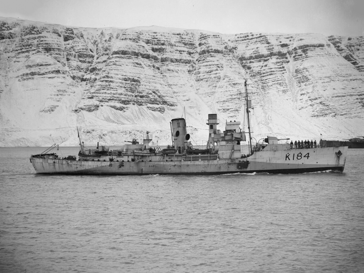 HMS Abelia (K184) Photo Print - Iceland 1942 - Royal Navy Flower Class Corvette Hampshire Prints 6 x 4 No Frame No