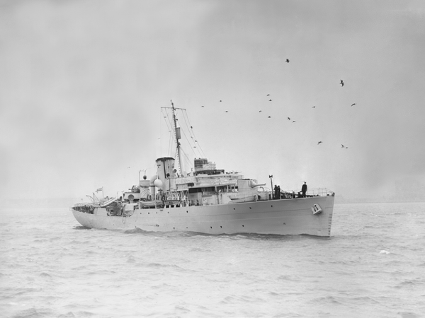 HMS Anchusa K186 Flower Class Corvette 1941