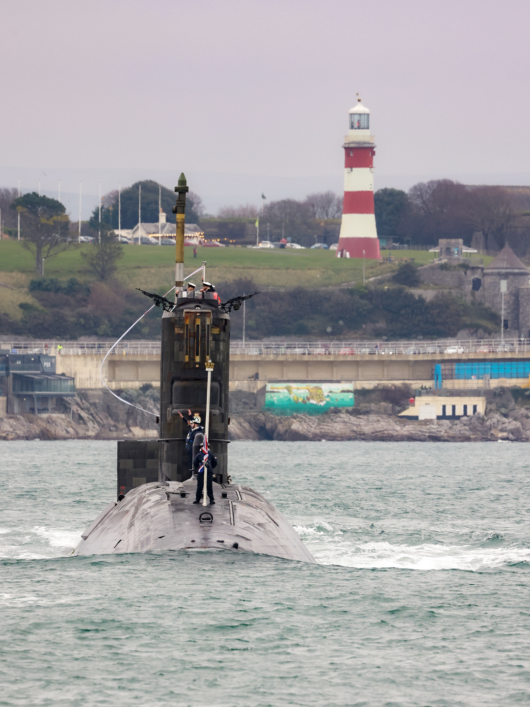 HMS Triumph S93 Trafalgar Class Submarine 2024 Paying Off Photo Print - Posters, Prints, & Visual Artwork - by Hampshire Prints (image 1 of 9)
