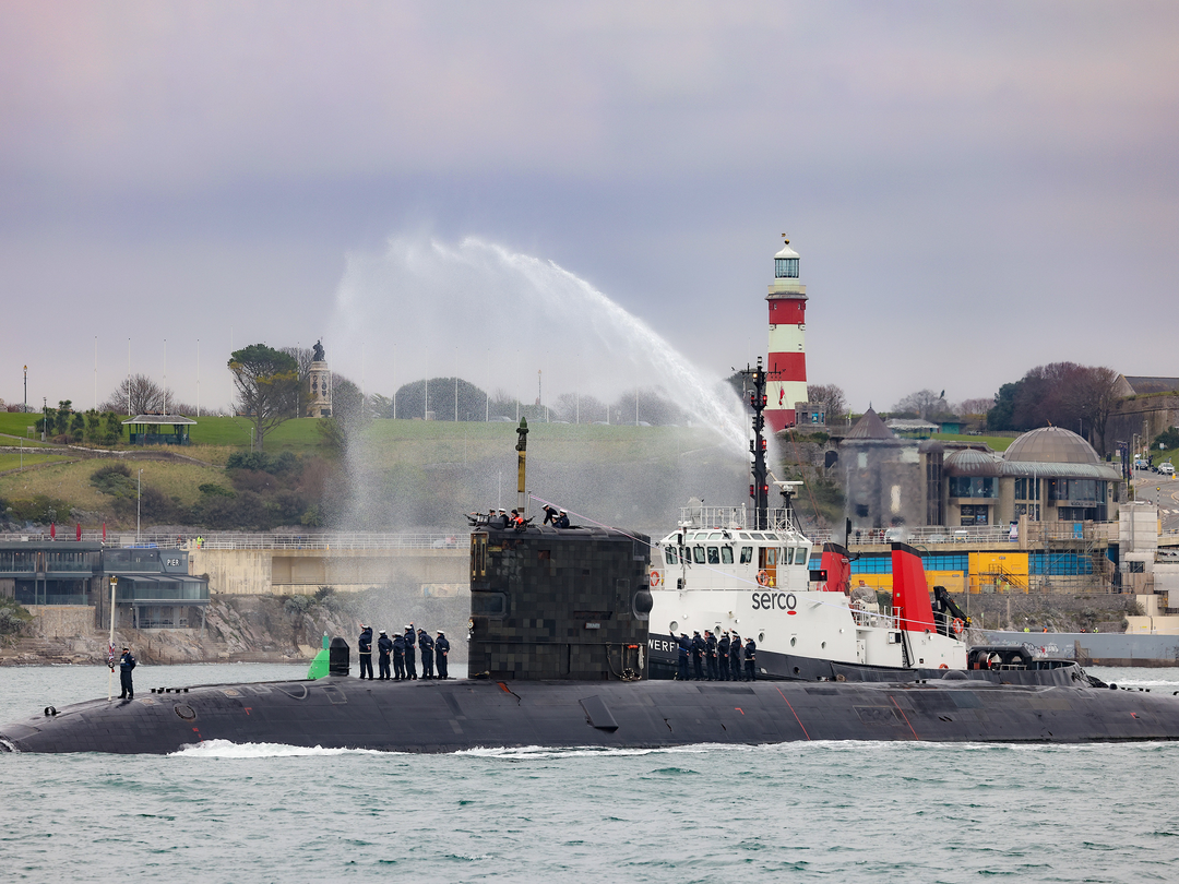 HMS Triumph S93 Trafalgar Class Submarine Dec 2024 Paying Off Photo Print - Posters, Prints, & Visual Artwork - by Hampshire Prints (image 1 of 9)