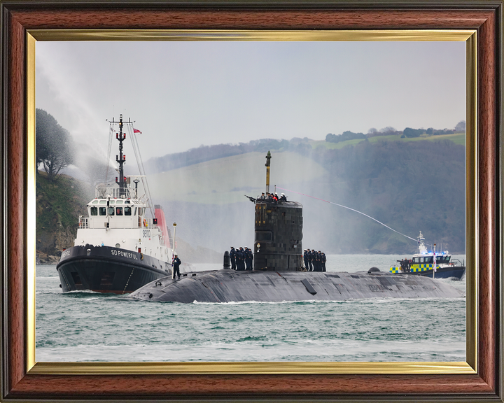 HMS Triumph S93 Trafalgar Class Submarine December 2024 Paying Off Photo Print - Posters, Prints, & Visual Artwork - by Hampshire Prints (image 9 of 9)