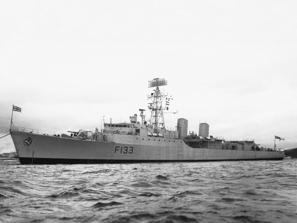 HMS Tartar F133 Tribal Class Frigate 1962