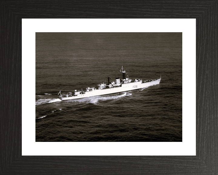 HMS Verulam F29 Type 15 Frigate 1953 At Sea Photo Print - Posters, Prints, & Visual Artwork - by Hampshire Prints (image 2 of 9)