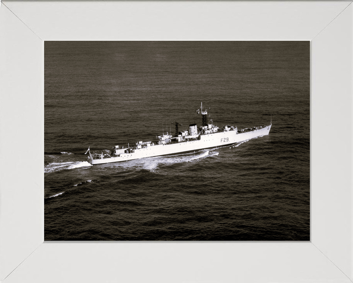 HMS Verulam F29 Type 15 Frigate 1953 At Sea Photo Print - Posters, Prints, & Visual Artwork - by Hampshire Prints (image 5 of 9)