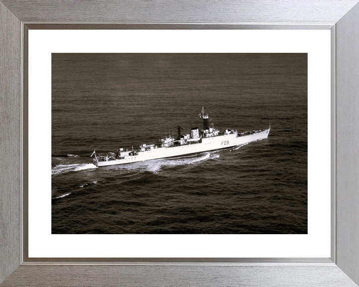 HMS Verulam F29 Type 15 Frigate 1953 At Sea Photo Print - Posters, Prints, & Visual Artwork - by Hampshire Prints (image 6 of 9)