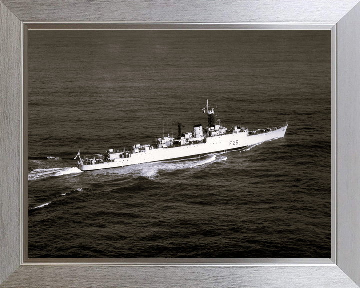 HMS Verulam F29 Type 15 Frigate 1953 At Sea Photo Print - Posters, Prints, & Visual Artwork - by Hampshire Prints (image 7 of 9)