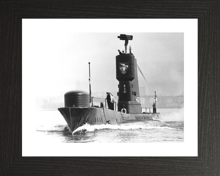 HMS Aeneas S72 Amphion Class Submarine 1972