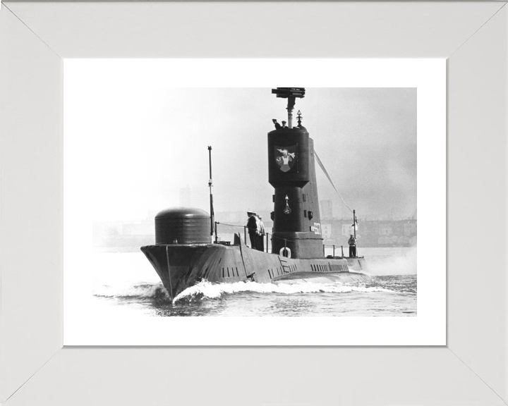 HMS Aeneas S72 Amphion Class Submarine 1972