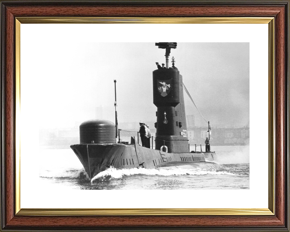 HMS Aeneas S72 Amphion Class Submarine 1972