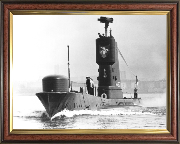 HMS Aeneas S72 Amphion Class Submarine 1972