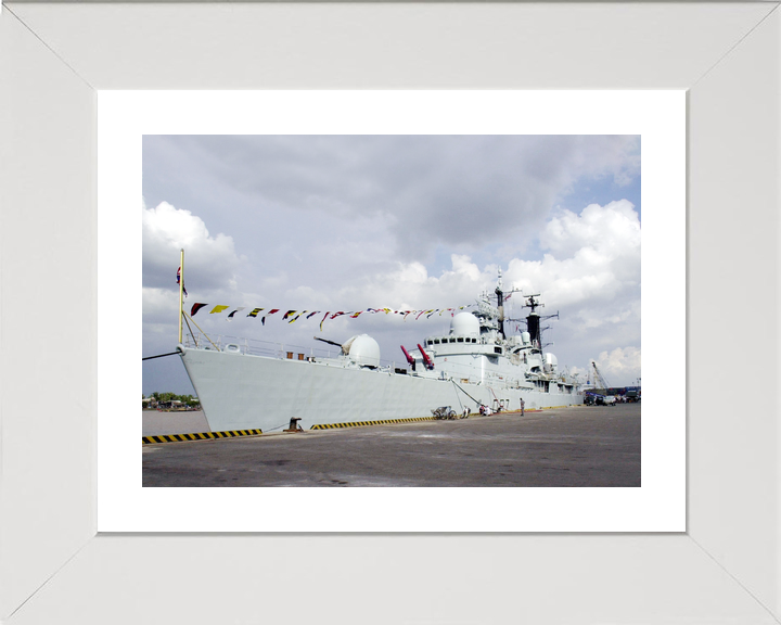 HMS Newcastle D87 Type 42 Destroyer 2000 Ho Chi Min City Port