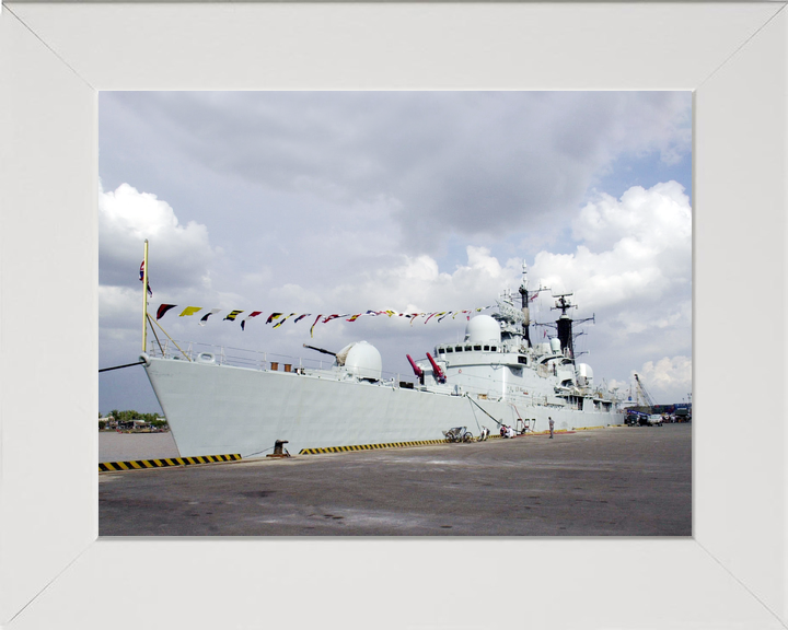 HMS Newcastle D87 Type 42 Destroyer 2000 Ho Chi Min City Port