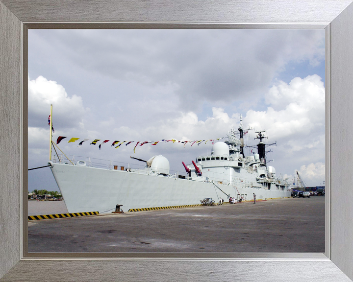 HMS Newcastle D87 Type 42 Destroyer 2000 Ho Chi Min City Port