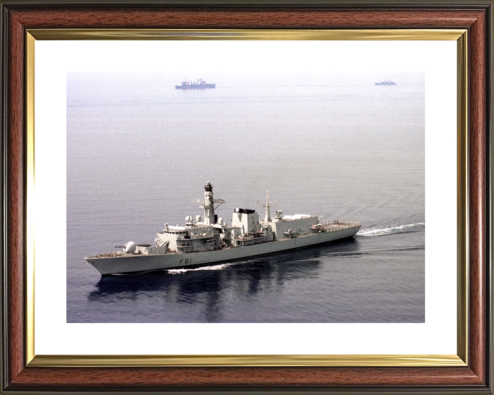 HMS Sutherland F81 Type 23 Frigate 2000 At Sea Photo Print - Posters, Prints, & Visual Artwork - by Hampshire Prints (image 8 of 9)