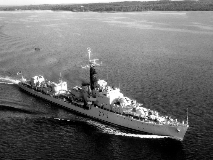 HMS Cavalier (D73) Photo Print - At Sea - Royal Navy C Class Destroyer