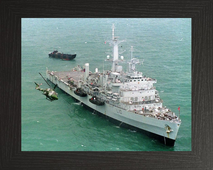HMS Fearless (L10) Royal Navy Fearless Class Landing Platform Dock From Above 2001 Photo Print Wall Art Decor - Posters, Prints, & Visual Artwork - by Hampshire Prints (image 3 of 9)