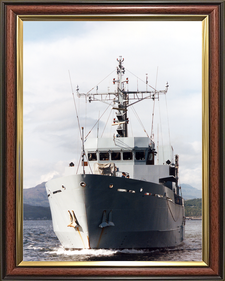 HMS Itchen M2009 River Class Minesweeper 1997 Bow View Photo Print - Posters, Prints, & Visual Artwork - by Hampshire Prints (image 9 of 9)