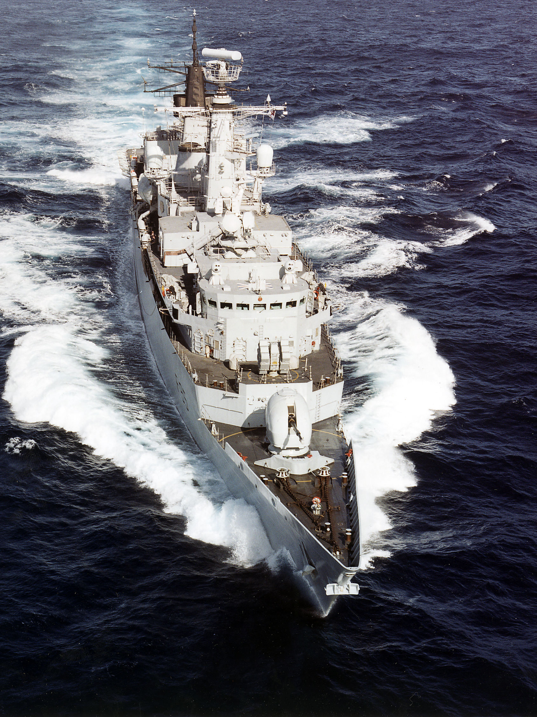 HMS London (F95) Photo Print - Bow View at Sea - Royal Navy Type 22 Frigate