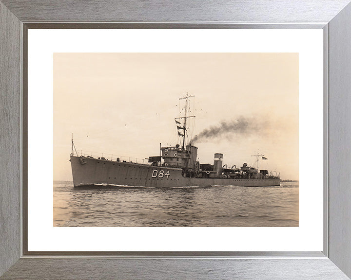 HMS Tyrian D84 | Photo Print | Framed Print | Poster | S Class | Destroyer | Royal Navy Hampshire Prints