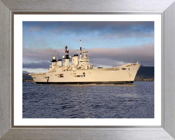 HMS Illustrious R06 Royal Navy Invincible class Aircraft Carrier Photo Print or Framed Print - Hampshire Prints