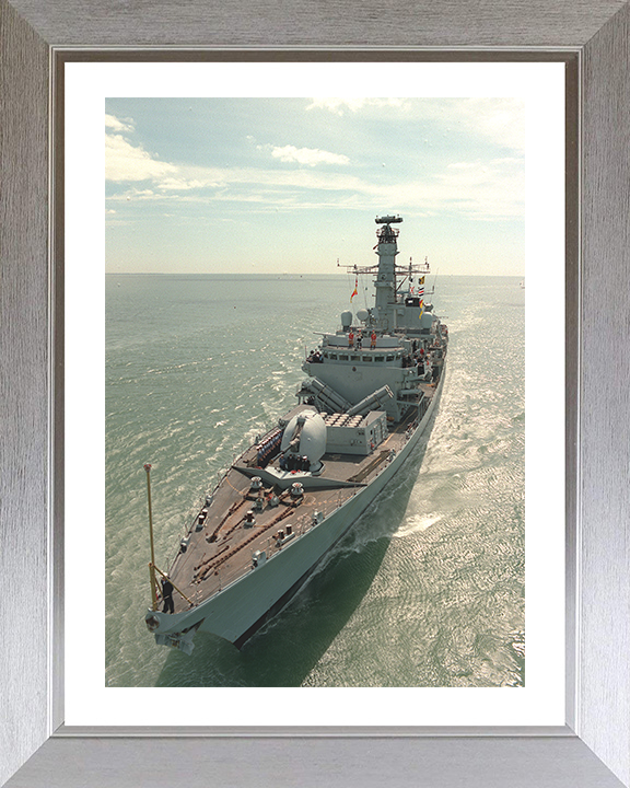 HMS Westminster (F237) Photo Print - Homecoming 2001 - Royal Navy Type 23 Frigate