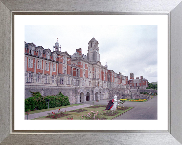 Britannia Royal Naval College (BRNC) Dartmouth in Spring Photo Print - Royal Navy Training Establishment