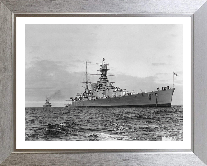 HMS Hood (51) | Photo Print | Framed Print | Admiral Class | Battlecruiser | Royal Navy Hampshire Prints