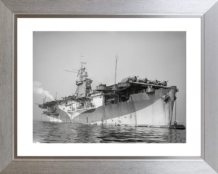 HMS Pursuer D73 Royal Navy Attacker class escort carrier Photo Print or Framed Print - Hampshire Prints