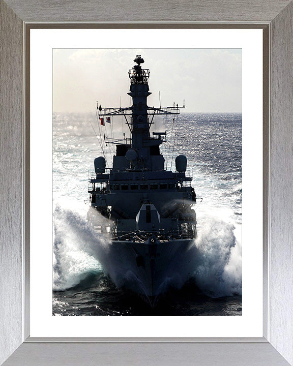 HMS Marlborough F233 Royal Navy type 23 Frigate Photo Print or Framed Print - Hampshire Prints