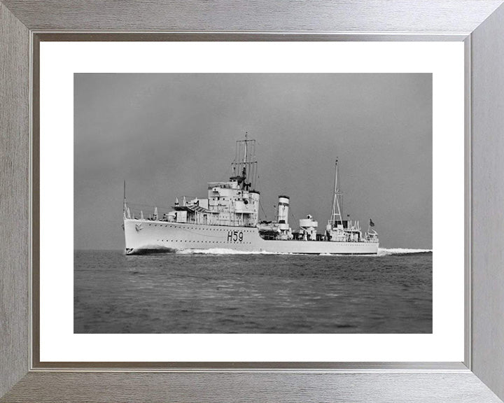 HMS Gallant H59 | Photo Print | Framed Print | G Class | Destroyer | Royal Navy Posters, Prints, & Visual Artwork Hampshire Prints