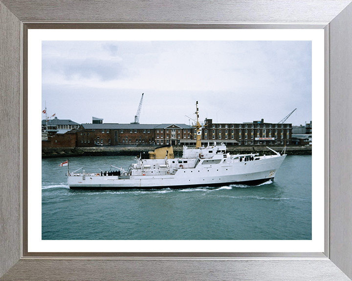 HMS Fawn A325 | Photo Print | Framed Print | Bulldog Class | Hydrographic Survey Ship | Royal Navy Hampshire Prints