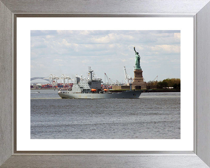 HMS Scott H131 | Photo Print | Framed Print | Poster | Ocean Survey Vessel | Royal Navy Hampshire Prints