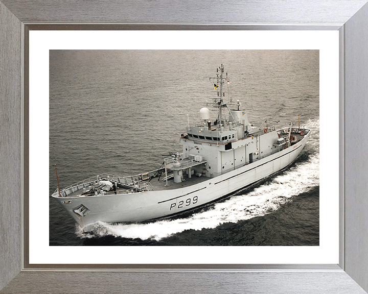 HMS Orkney (P299) Photo Print - Port Side View - Royal Navy Island Class Patrol Vessel