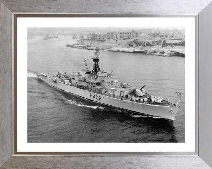 HMS Loch Alvie F428 (K428) Royal Navy Loch class frigate Photo Print or Framed Print - Hampshire Prints