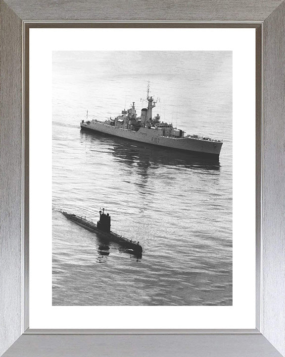 HMS Rothesay F107 | Photo Print | Framed Print | Rothesay Class | Frigate | Royal Navy Hampshire Prints