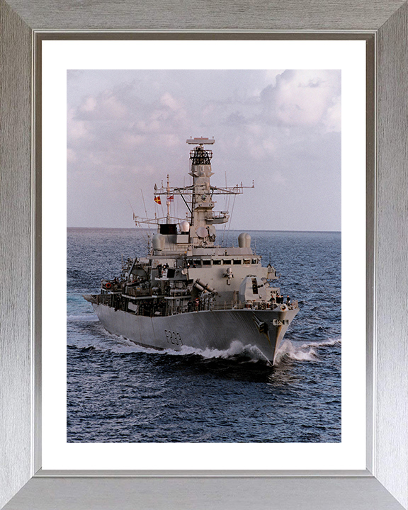 HMS Marlborough (F233) Photo Print - At Sea 2003 - Royal Navy Type 23 Frigate