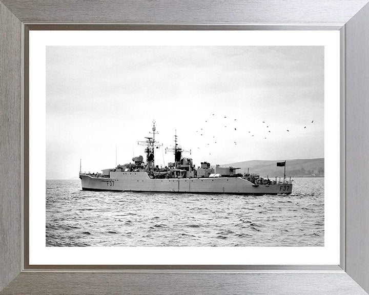 HMS Jaguar F37 Royal Navy Leopard class Frigate Photo Print or Framed Print - Hampshire Prints