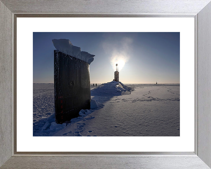 HMS Trenchant S91 Royal Navy Trafalgar class Submarine Photo Print or Framed Print - Hampshire Prints