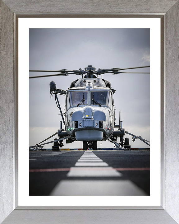 Royal Navy Wildcat from 815 Naval Air Squadron | Photo Print | Framed Print | Military | Aircraft | Wall Art | Home Decor | NAS | Aviation