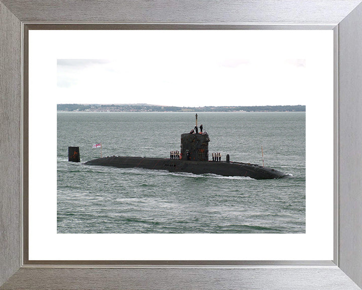 HMS Trafalgar S107 Royal Navy Trafalgar class Submarine Photo Print or Framed Print - Hampshire Prints